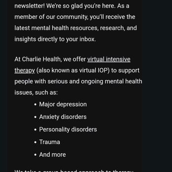 Charlie Health - Counseling & Mental Health Near Me - Bozeman, Montana Charlie Health - Counseling & Mental Health Near Me - Bozeman, Montana
