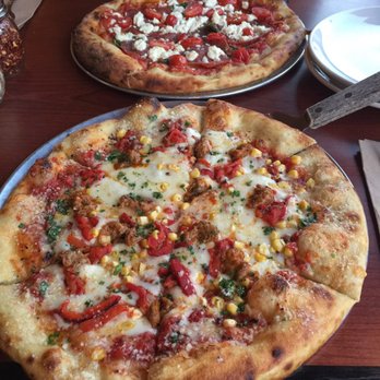 Harvest Bar + Kitchen - Goat cheese pizza and spicy pizza - Pizza Near Me - Columbus, Ohio