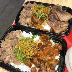 Workout Rice - Three Topping Combo Donburi