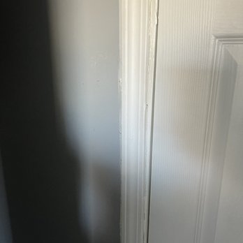 Black Label Construction - Botched work done on a door.. after multiple attempts of trying to fix their work. - General Contractors Near Me
