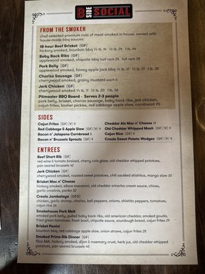 Menu photo 1 B-Side Social Hamilton, ON Menu photo 1 B-Side Social Hamilton, ON
