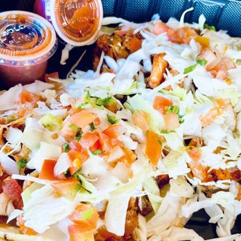 Fresco Mexican Grill - Two shrimp tacos - Mexican Near Me - Bakersfield, California Fresco Mexican Grill - Two shrimp tacos - Mexican Near Me - Bakersfield, California