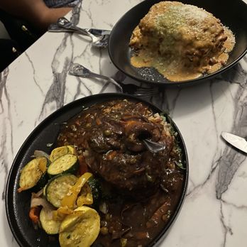 Triola's Kitchen - Osso Buco and seafood lasagna - Italian Near Me - Houston, Texas Triola's Kitchen - Osso Buco and seafood lasagna - Italian Near Me - Houston, Texas
