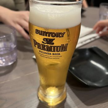 HINODEYA Ramen Japantown - Suntory beer - Ramen Near Me - San Francisco, California HINODEYA Ramen Japantown - Suntory beer - Ramen Near Me - San Francisco, California