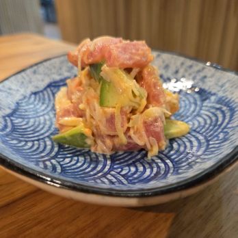 Mrs Momo Sushi - Spicy Tartar Tower - Pan Asian Near Me - Warwick, Rhode Island Mrs Momo Sushi - Spicy Tartar Tower - Pan Asian Near Me - Warwick, Rhode Island