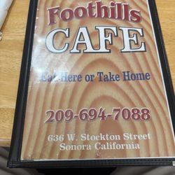 Foothills Cafe