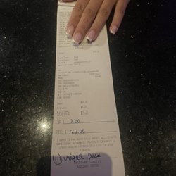 Show Palace - Drink receipt!