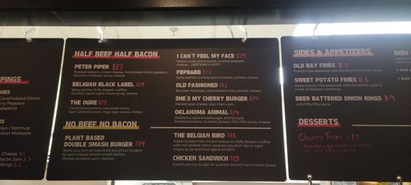 Menu photo 1 Backslash Burger Frederick, MD