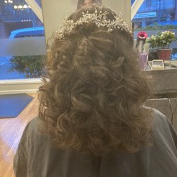 Hair for wedding