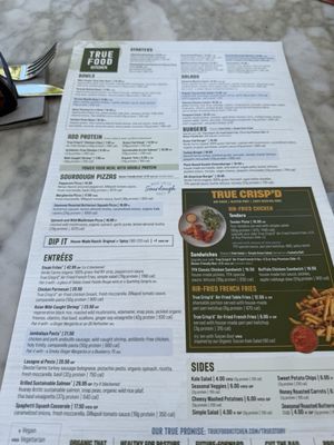 Menu photo 1 True Food Kitchen West Palm Beach, FL Menu photo 1 True Food Kitchen West Palm Beach, FL