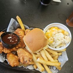 Miller’s - Mac and cheese wings and fries