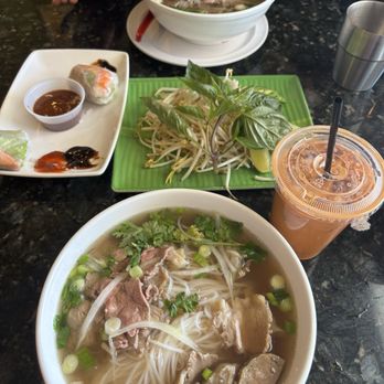 Pho Kobe Vietnamese Cuisine - No. 31 with spring rolls. Thai Tea. - Vietnamese Near Me - Albuquerque, New Mexico Pho Kobe Vietnamese Cuisine - No. 31 with spring rolls. Thai Tea. - Vietnamese Near Me - Albuquerque, New Mexico