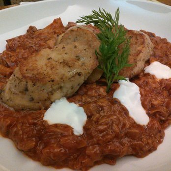 Gasthaus Stainzerbauer - Chanterelles goulash. Flavor bomb. Fresh local chanterelles - Austrian Near Me - Graz, 6