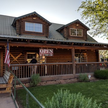 Broken Oar Restaurant - Beautiful evening for dinner on the porch...very nice ambiance! - American Near Me - Moab, Utah