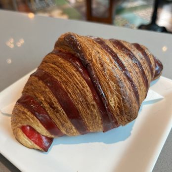 Mantra Coffee & BnB - Guava and cheese croissant IG: @mags.foodie - Coffee & Tea Near Me - Azusa, California