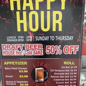 Kiku Sushi - Happy hour!! - Japanese Near Me - Monrovia, California Kiku Sushi - Happy hour!! - Japanese Near Me - Monrovia, California