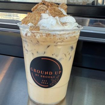 Ground Up By Brooke - French toast latte - Coffee & Tea Near Me Ground Up By Brooke - French toast latte - Coffee & Tea Near Me