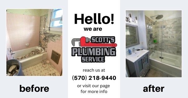 Slide of Scott's Plumbing Service