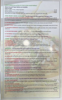 Menu photo 5 Planet Thai Vancouver, WA