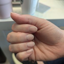 Tonal Beauty - Shellac nails in sheer nude