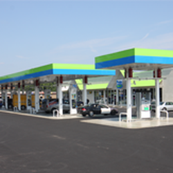 Pride Stores - Our 77 West St, Springfield MA location. complete with a Liquor Store and Travel Center!