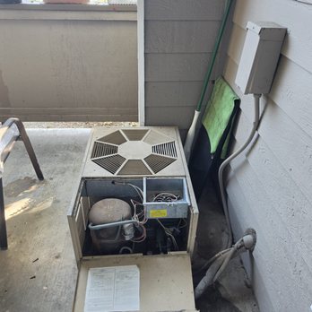 Tytum - AC cover came loose because the screws weren't fastened during the inspection. - Heating & Air Conditioning/HVAC Near Me - Rancho Santa Fe, California