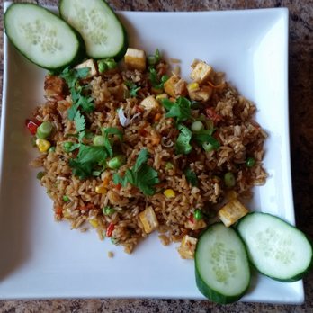 Parichat's Asia Thai - Tofu/Vegtable fried rice. More like Chinese style. - Thai Near Me - Truro, Nova Scotia Parichat's Asia Thai - Tofu/Vegtable fried rice. More like Chinese style. - Thai Near Me - Truro, Nova Scotia