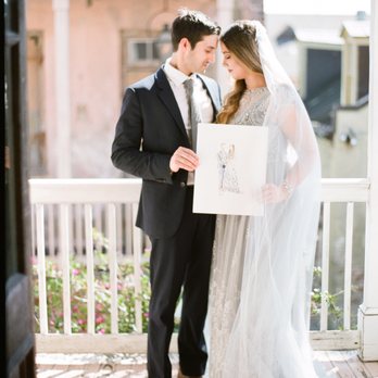 Chasing Linen - Custom watercolor portrait for wedding - Graphic Design Near Me