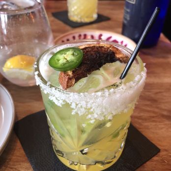 Mexcal Tequila Bar - Jalapeño margarita - Cocktail Bars Near Me - Englewood, New Jersey
