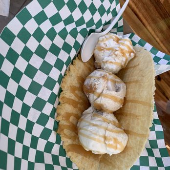 LICK Ice Cream - Butter Pecan with Caramel drizzle - Desserts Near Me - Columbia, South Carolina LICK Ice Cream - Butter Pecan with Caramel drizzle - Desserts Near Me - Columbia, South Carolina