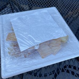 Cheese sample plate Cheese sample plate