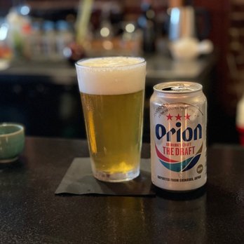 Lucky Belly - Orion Beer - Japan Rice Lager - Bars Near Me - Honolulu, Hawaii