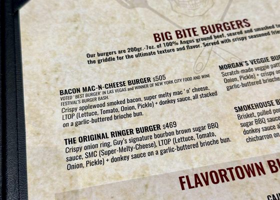 Menu photo 2 Guy Fieri's Cancún, ROO Menu photo 2 Guy Fieri's Cancún, ROO