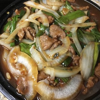 Mandarin - Mongolian beef. Good, but too many onions. - Sushi Bars Near Me - Alexandria, Louisiana