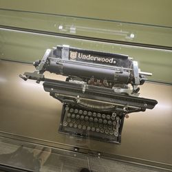 Dorchester County Library - Typewriter display