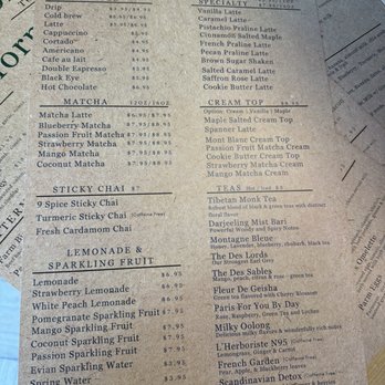 roomformilk - Menu - Coffee & Tea Near Me - Brooklyn, New York