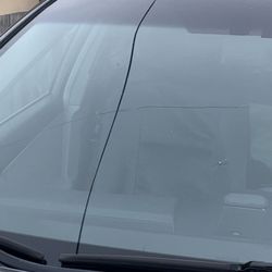 Superior Auto Glass - My vehicle's damage window.