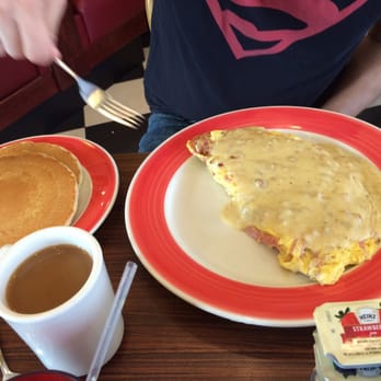 Amy's Omelette House - Porky's omelette and pancakes. - Breakfast & Brunch Near Me - Cherry Hill, New Jersey