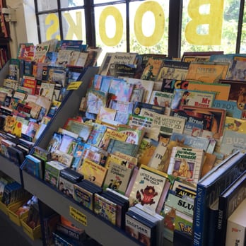 Book Go Round - Light filled kids room with racks of fun books - Bookstores Near Me - Saratoga, California