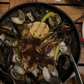 Esteban Restaurant - Seafood Paella - Spanish Near Me - Monterey, California