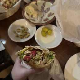 Falafel Wrap Falafel Wrap