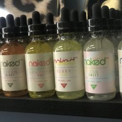 The Castle Smoke Shop - Naked vape collection