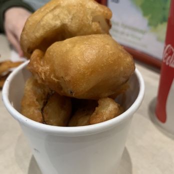 Good Stuff Eatery - Cliff's Vidalia Onion Petals. Too much breading. - Burgers Near Me - Arlington, Virginia Good Stuff Eatery - Cliff's Vidalia Onion Petals. Too much breading. - Burgers Near Me - Arlington, Virginia