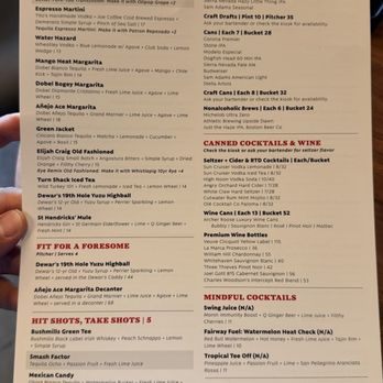 Five Iron Golf - Menu - Sports Bars Near Me - Nashville, Tennessee Five Iron Golf - Menu - Sports Bars Near Me - Nashville, Tennessee