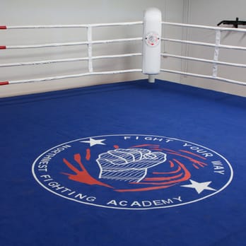 Northwest Fighting Academy - Olympic Size ring, 9x9 Meters - Boxing Near Me - Redmond, Washington