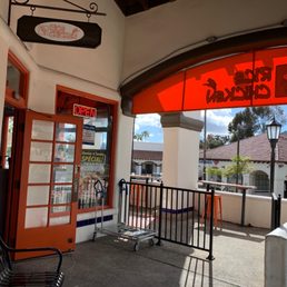 Exterior outside entrance of Rice Chicken - San Diego, California Exterior outside entrance of Rice Chicken - San Diego, California