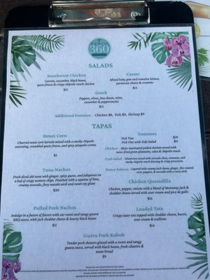 Menu photo 2 Perch 360 Punta Gorda, FL Menu photo 2 Perch 360 Punta Gorda, FL