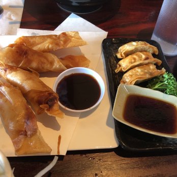 Ramen Parlor - Crab & cheese spring roll & gyoza - Ramen Near Me - San Mateo, California Ramen Parlor - Crab & cheese spring roll & gyoza - Ramen Near Me - San Mateo, California