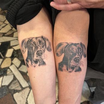 Downtown Tattoos and Piercing - Side-by-side of our sweet baby Atti - Piercing Near Me - New Orleans, Louisiana Downtown Tattoos and Piercing - Side-by-side of our sweet baby Atti - Piercing Near Me - New Orleans, Louisiana