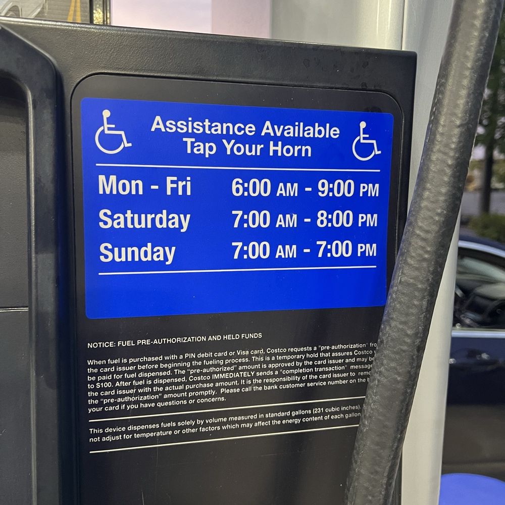 Costco Gas - The hours ! - Gas Stations Near Me - Fredericksburg, Virginia
